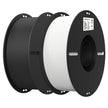 Filament 1.75mm 2 Packs for 3D Printing, Cost-Effective Ender PLA Filament 3D Printers, No-Tangling, Strong Bonding and Overhang Performance Dimensional Accuracy +/-0.02mm, White & Black 🍁 All In One Marketplace Canada