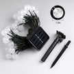 Toodour Solar String Lights Outdoor, 56ft 100 LED Globe String Lights, Waterproof Crystall Ball Lights Solar Patio Lights with 8 Modes for Garden Lawn Gazebo Yard, Outdoor Decorations - Warm White 🍁 All In One Marketplace Canada