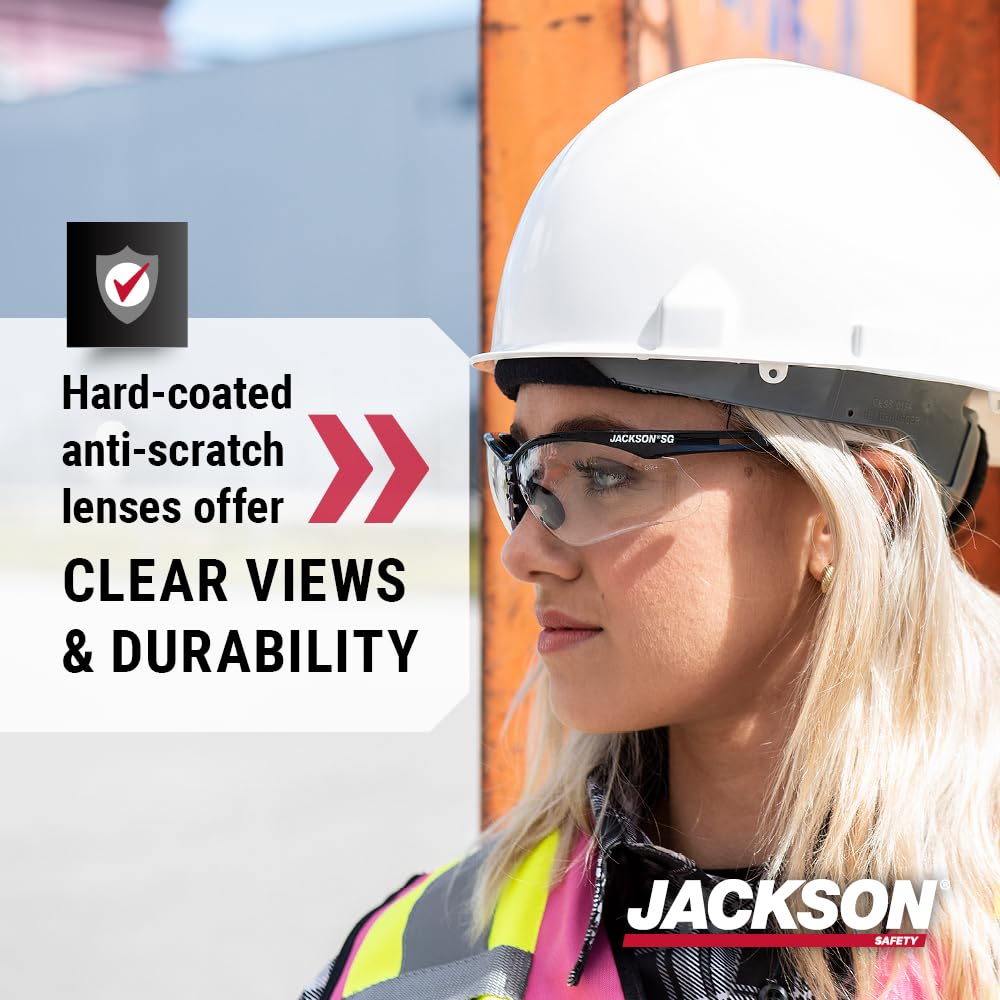 Jackson Safety 3-Pack SG Safety Glasses for Men & Women - CSA Z94.3 🍁 All In One Marketplace Canada