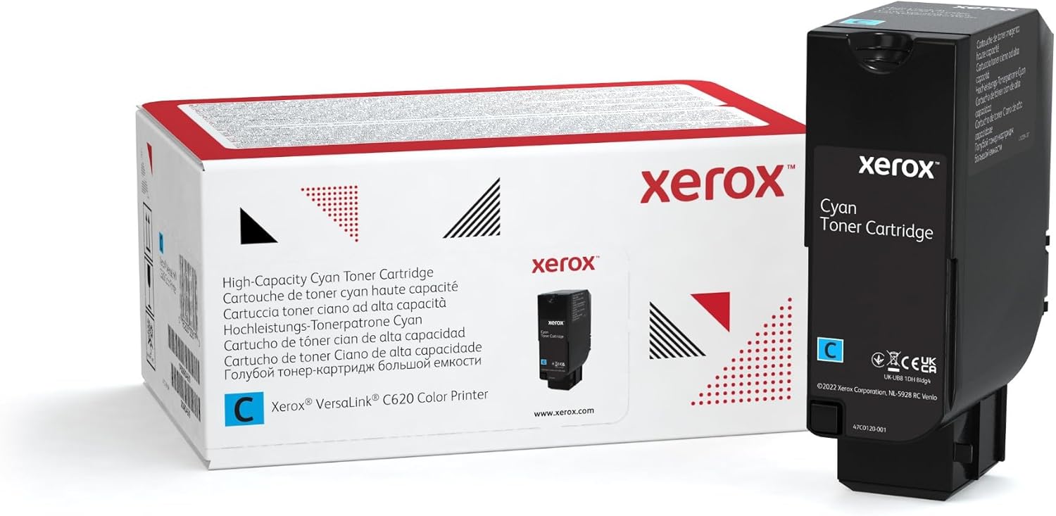 Xerox 006R04625 Toner Cartridge - High Yield - Cyan