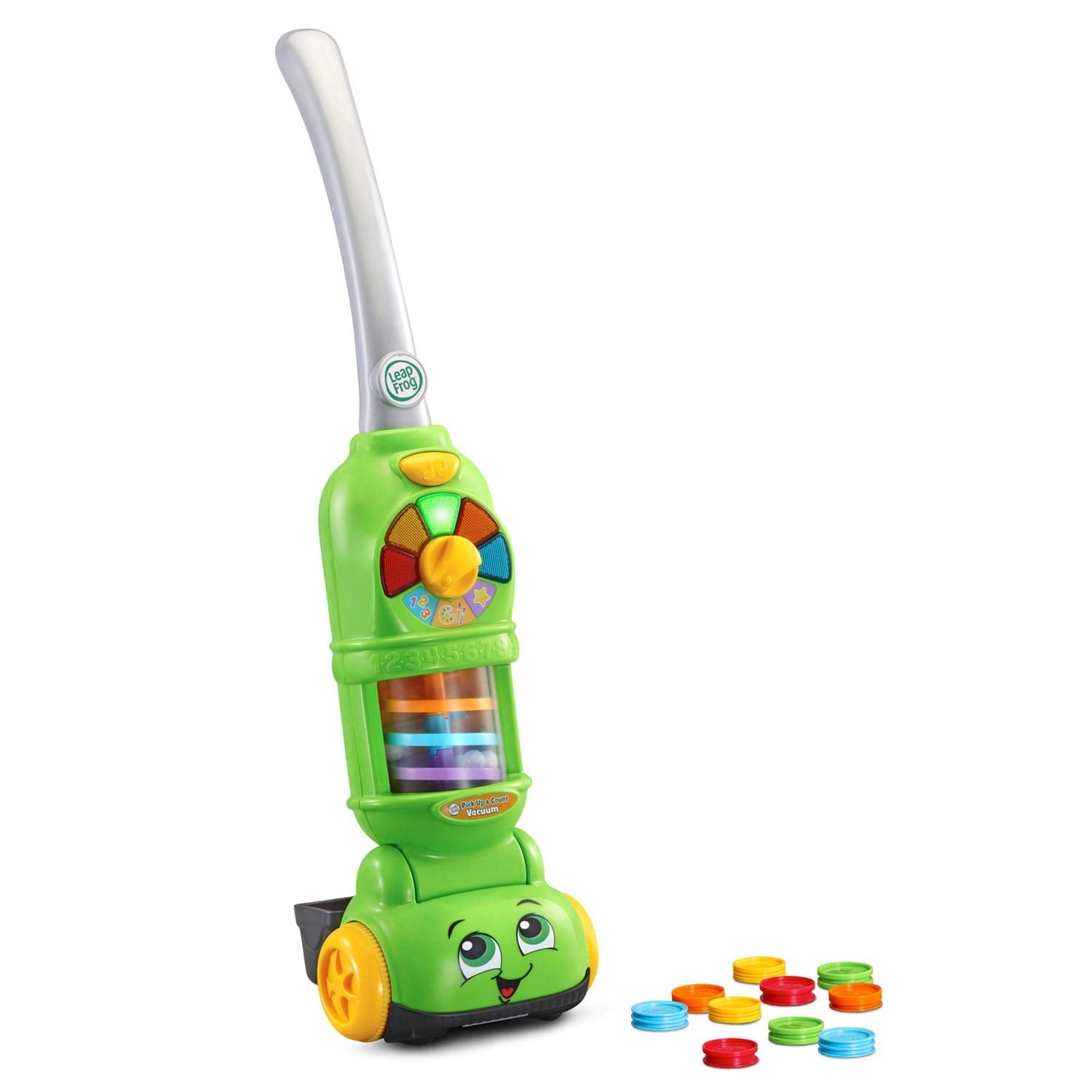 LeapFrog Pick Up and Count Vacuum, Green 🍁 All In One Marketplace Canada