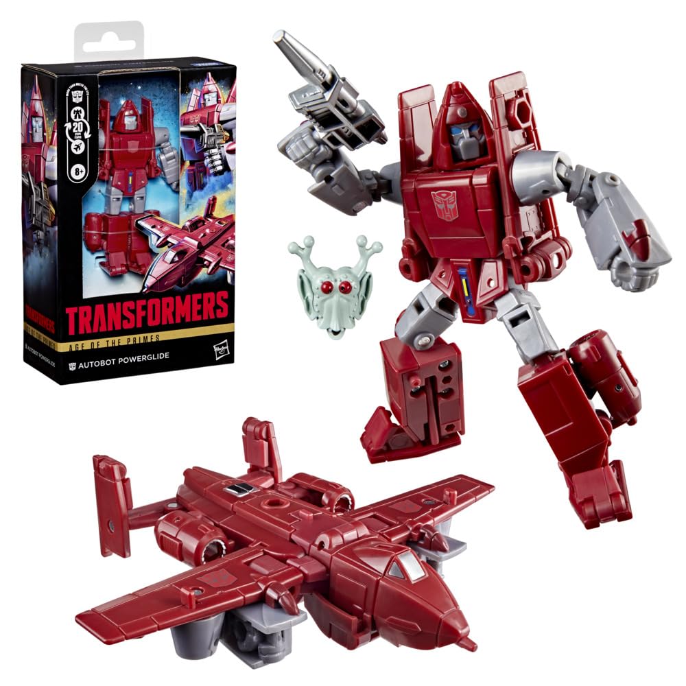 Transformers Age of The Primes Autobot Powerglide, Deluxe Class 4.5-inch Converting Action Figure, Robot Toys for Ages 8+ 🍁 All In One Marketplace Canada