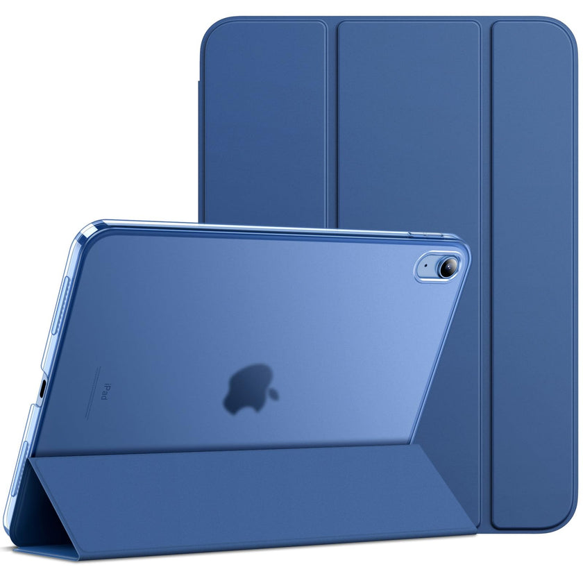 JETech Case for iPad (A16) 11th Generation 11 Inch 2025 / iPad 10th Generation 10.9 Inch 2022, Slim Smart Cover with Hard PC Translucent Back, Supports Touch ID, Auto Wake/Sleep (Navy Blue) 🍁 All In One Marketplace Canada