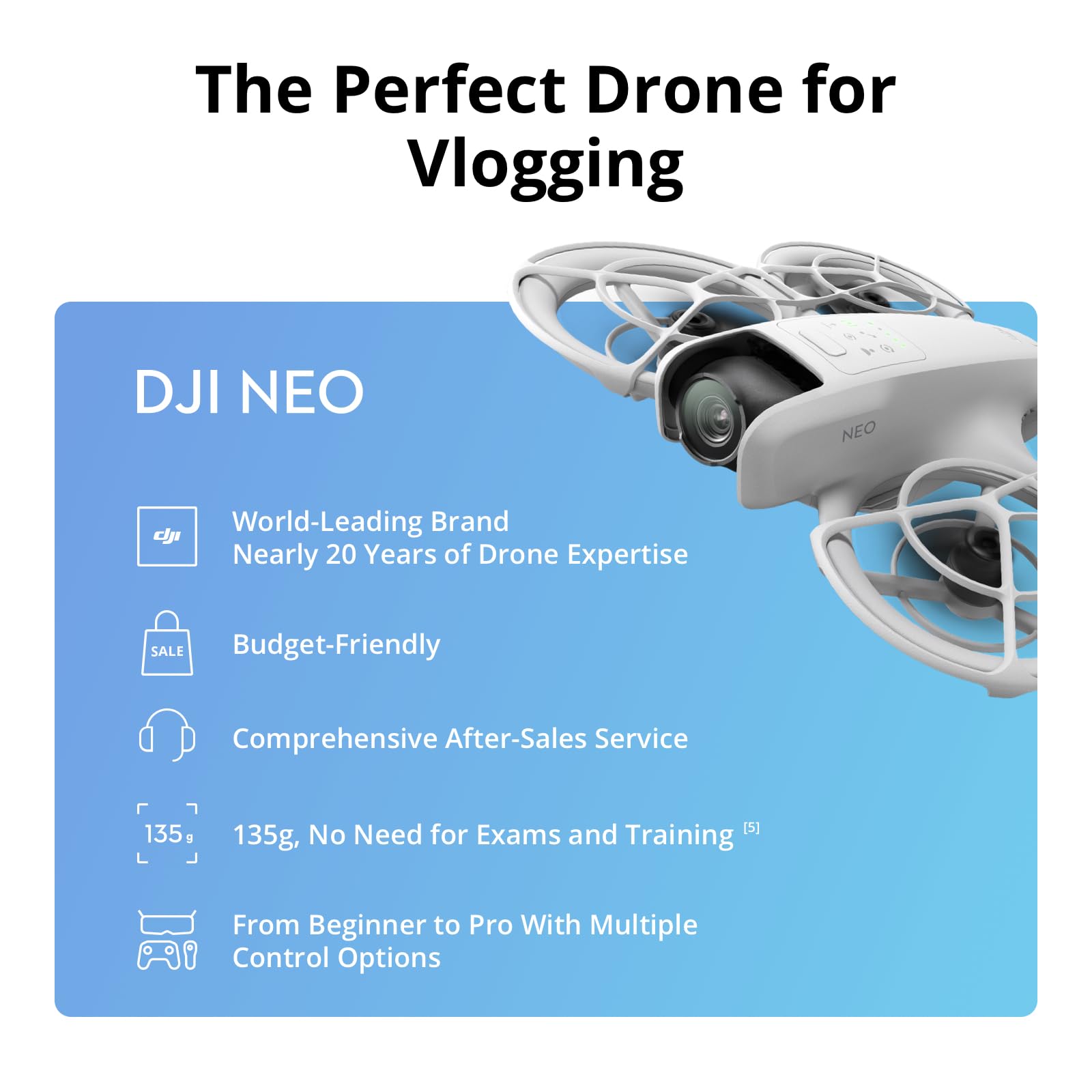 DJI Neo Fly More Combo, Mini Drone With 4K UHD Camera for Adults 🍁 All In One Marketplace Canada