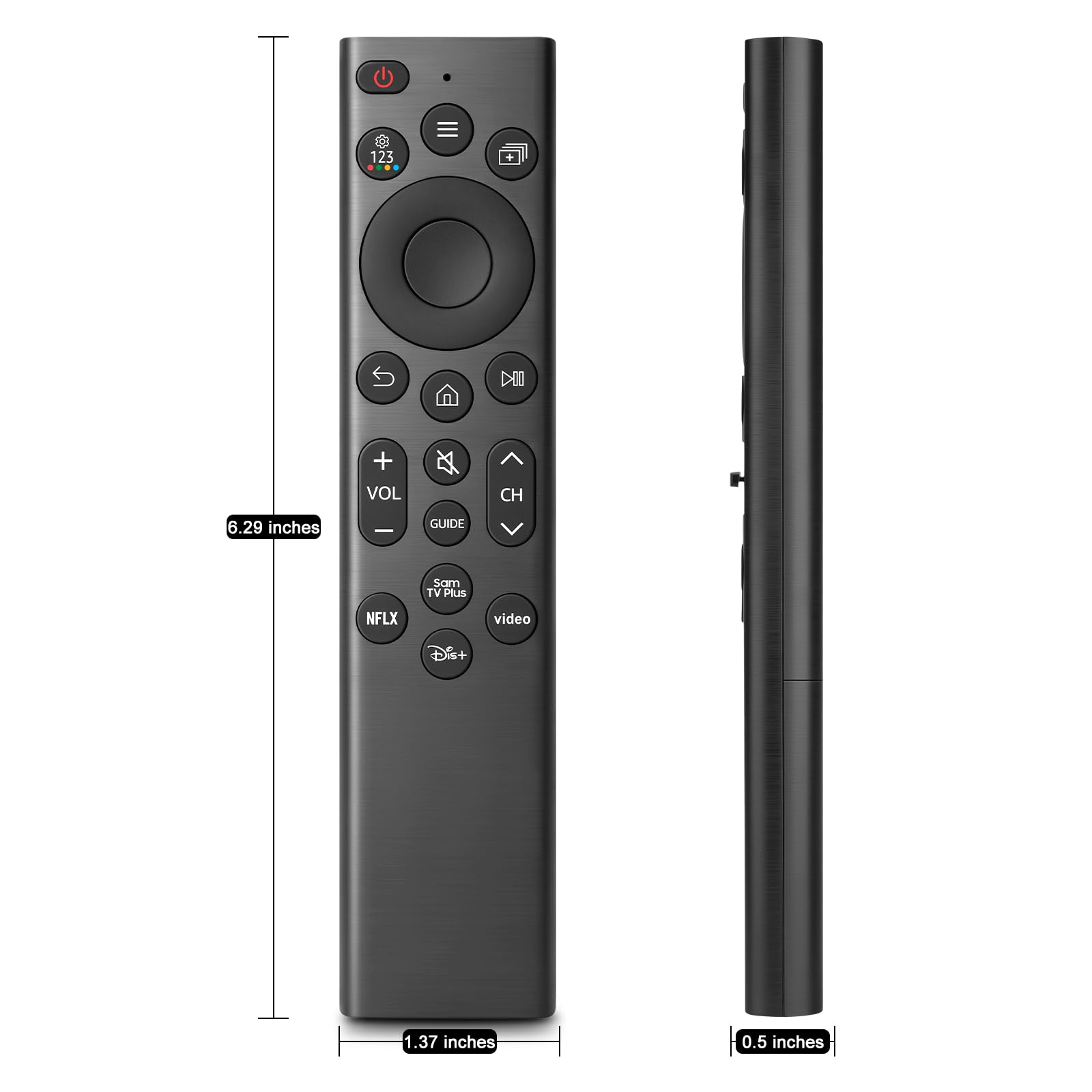 (Pack of 2) Universal Remote Control for Samsung TV Remotes Control Replacement Solar Series 8 LED LCD QLED Frame 4K 8K UHD HDTV Curved Monitor Smart 🍁 All In One Marketplace Canada
