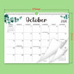 Wall Calendar 2026-2027, 15X12 inch Large Calendar Family Personl Organizer, 21 Months Runs from April 2026 through December 2027, Perfect for Organizing for Office Home (Leaf) 🍁 All In One Marketplace Canada