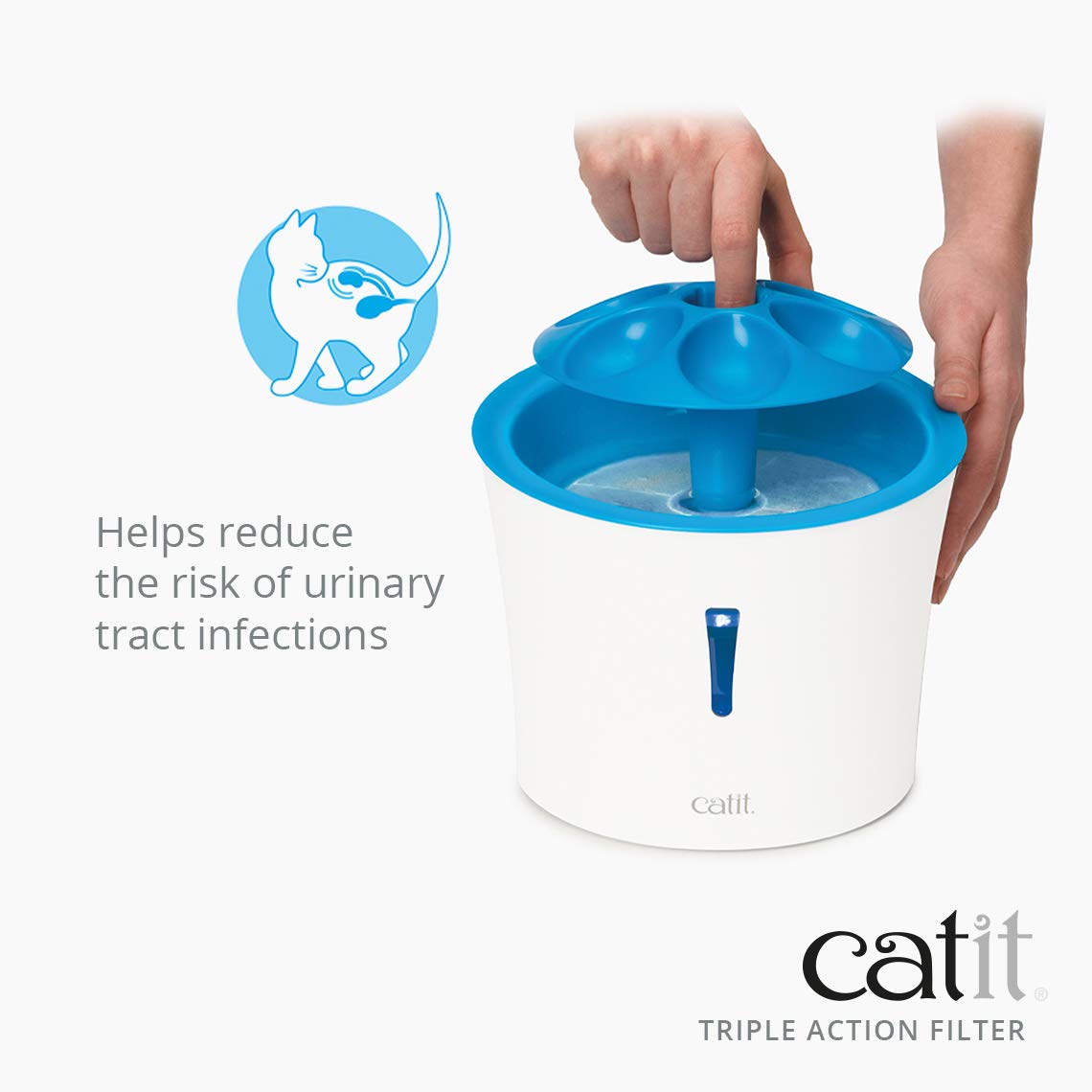 Catit Triple Action Fountain Filter - 12 Pack 🍁 All In One Marketplace Canada