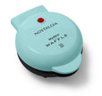 Nostalgia MyMini Personal Electric Waffle Maker, 5-Inch Cooking Surface, Waffle Iron for Hash Browns, French Toast, Grilled Cheese, Quesadilla, Brownies, Cookies, Aqua 🍁 All In One Marketplace Canada