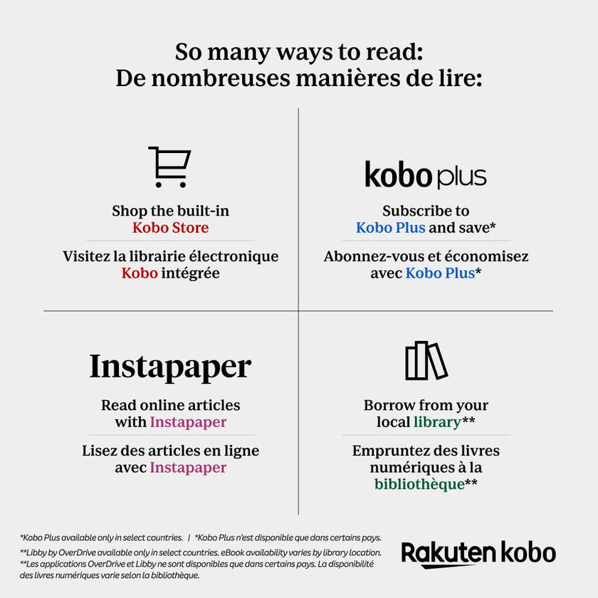 Kobo Clara Colour | Colour eReader | 6” Glare-Free Colour E Ink Kaleido 3 Display | Dark Mode Option | Waterproof | Audiobooks | 16GB of Storage (White) 🍁 All In One Marketplace Canada