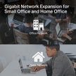 TP-Link TL-SG108 | 8 Port Gigabit Unmanaged Ethernet Network Switch, Ethernet Splitter | Plug & Play | Fanless Metal Design | Shielded Ports | Traffic Optimization | Limited Lifetime Protection 🍁 All In One Marketplace Canada