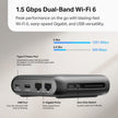 TP-Link Roam 6 AX1500 Dual-Band WiFi 6 Portable Travel Router (TL-WR1502X), Pocket-Sized, USB-C Powered, OpenVPN/WireGuard, USB Tethering, Gigabit Ports, Multi-Mode, Hotel/Cruise/Travel Ready 🍁 All In One Marketplace Canada