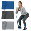TheraBand Resistance Bands Set, Professional Non-Latex Elastic Band For Upper & Lower Body Exercise, Strength Training without Weights, Physical Therapy, & Pilates, Silver & Blue & Black, Advanced 🍁 All In One Marketplace Canada