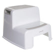 Dreambaby - 2 Up Toddler Step Stool With Non Slip Base, Kids Step Stool for Bathroom, Potty Training and Kitchen, Holds up to 175lbs - Grey & White 🍁 All In One Marketplace Canada