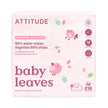ATTITUDE Baby Water Wipes, EWG Verified, Safe for Newborns, Unscented & Fragrance-Free, 99% Water, Gentle & Hypoallergenic, Vegan & Dermatologically Tested, Travel Pack with Hard Lid, 72 Count (Pack of 3) 🍁 All In One Marketplace Canada