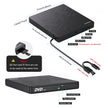 ORIGBELIE External DVD Drive, CD Drive USB 3.0 Typle C CD/DVD ROM +/-RW Adapter with USB Port DVD Burner for Laptop PC Desktop Computer, Optical Disk Drive CD Player Compatible with Mac Windows Linux 🍁 All In One Marketplace Canada