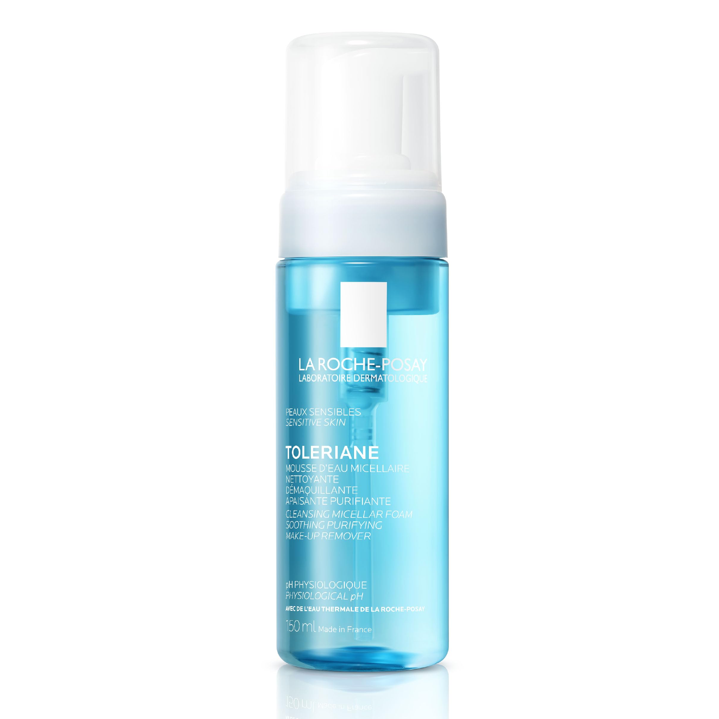La Roche Posay Gentle Face Wash, Toleriane Micellar Foaming Water, Gently Cleanses and Purifies Skin, Formulated with Glycerin, Alcohol-Free, Recommended by Dermatologists, 150ml 🍁 All In One Marketplace Canada