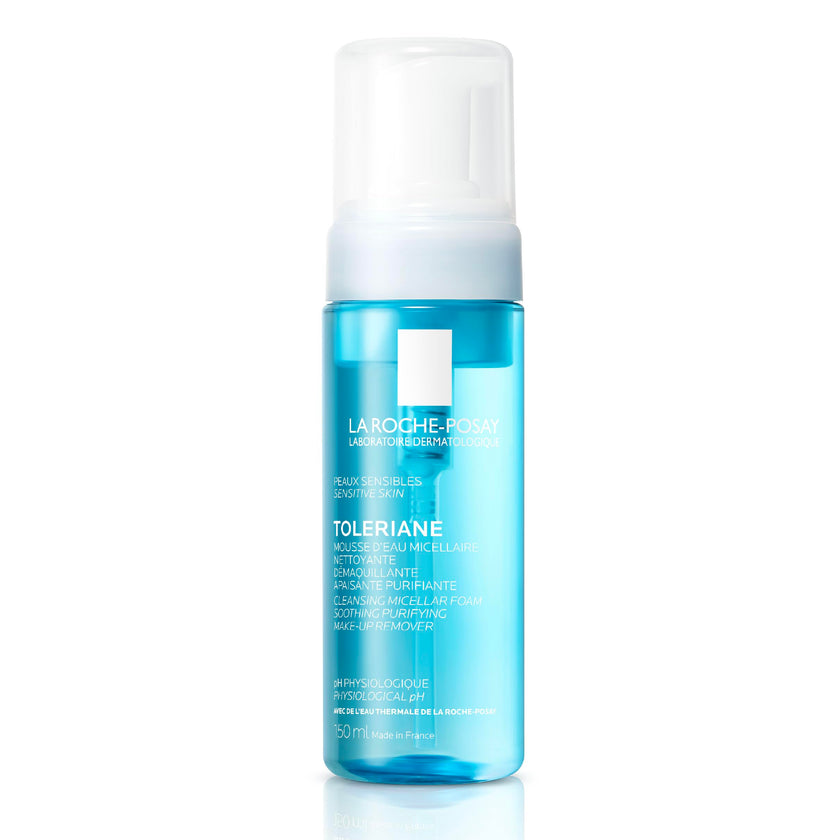 La Roche Posay Gentle Face Wash, Toleriane Micellar Foaming Water, Gently Cleanses and Purifies Skin, Formulated with Glycerin, Alcohol-Free, Recommended by Dermatologists, 150ml 🍁 All In One Marketplace Canada
