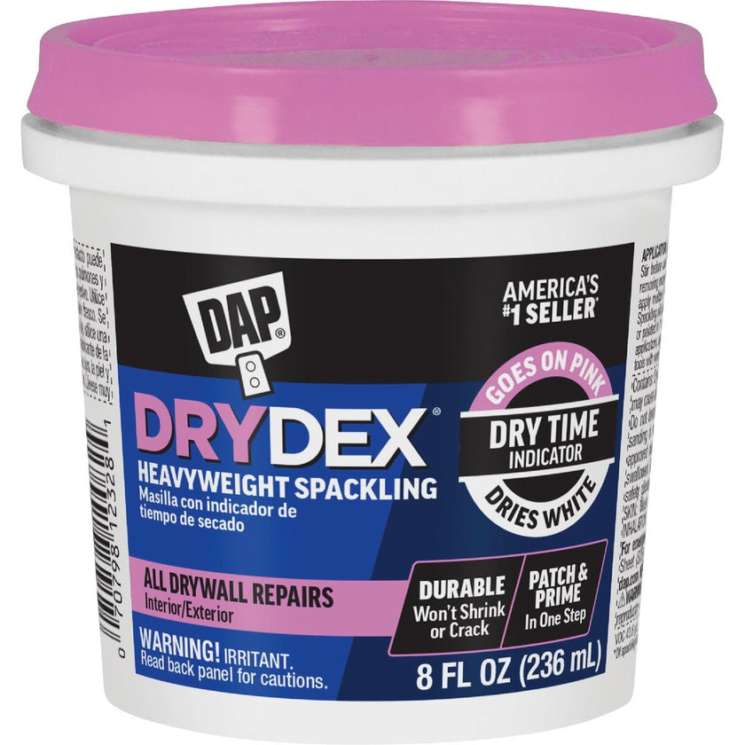 DAP 12328 DryDex Spackling Interior/Exterior, 1/2-Pint 🍁 All In One Marketplace Canada