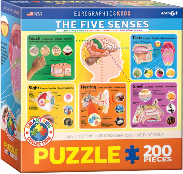 Eurographics - The Five Senses (200-Piece Puzzle)