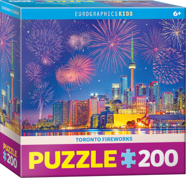 Eurographics - Toronto Fireworks (200pc Puzzle)