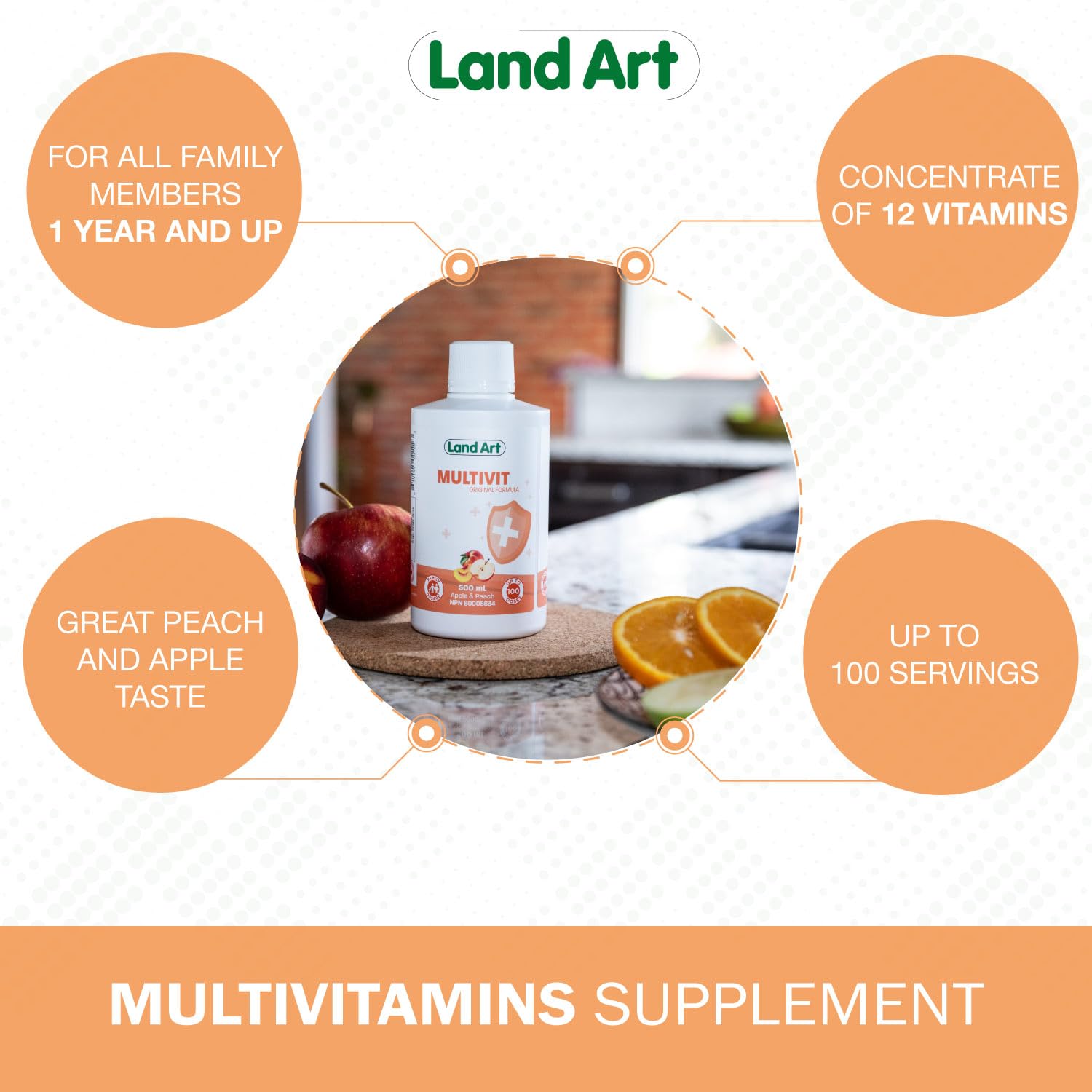 Land Art - Multivit (500ml)