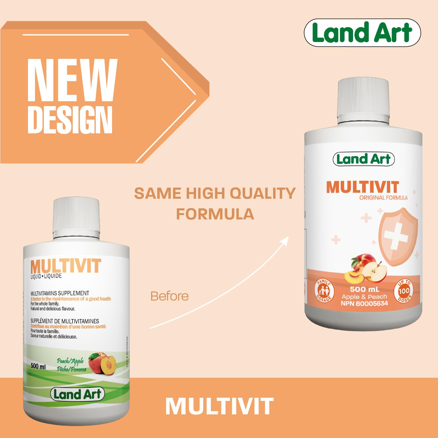 Land Art - Multivit (500ml)