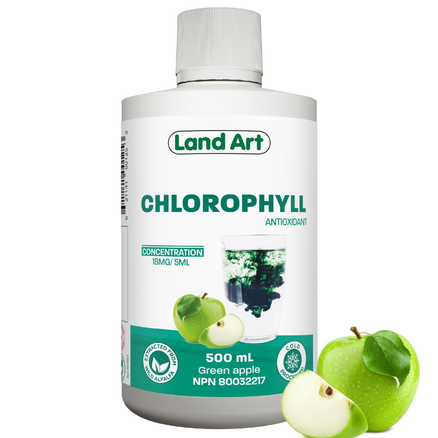 Land Art - Chlorophyll Apple (500ml)