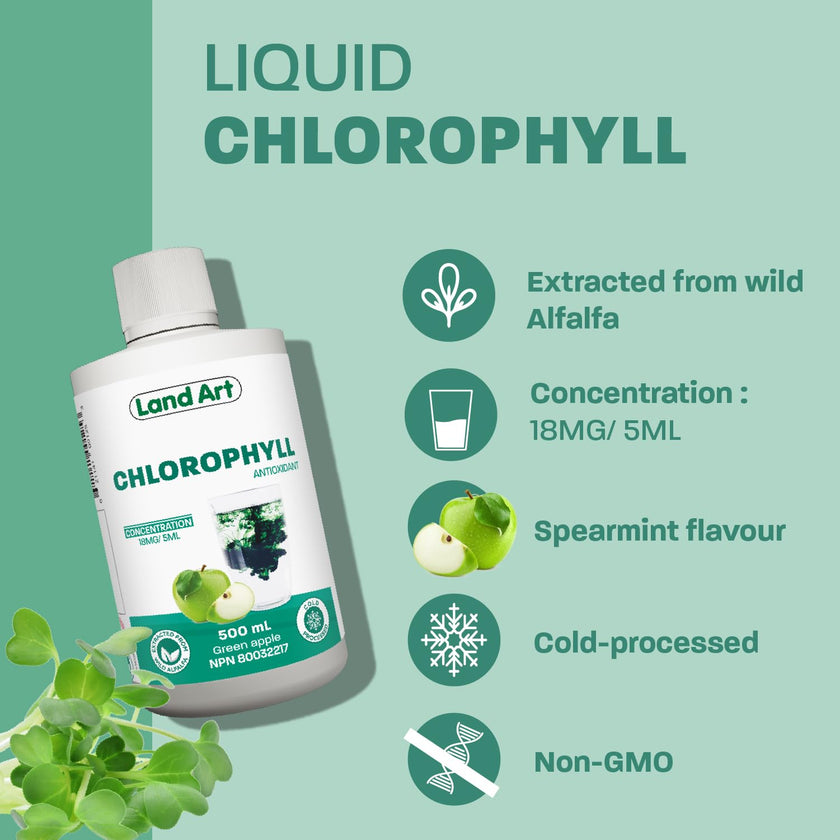 Land Art - Chlorophyll Apple (500ml)