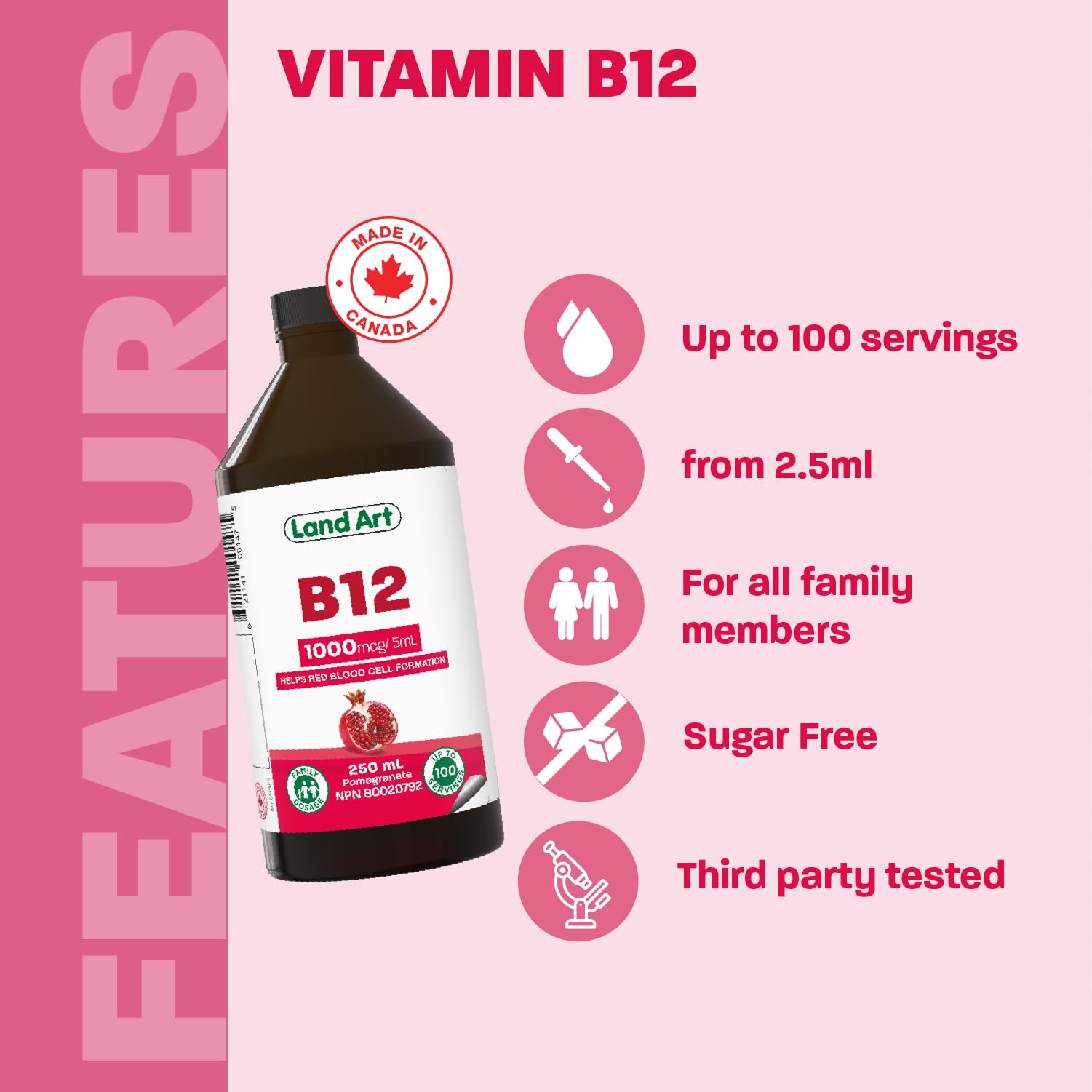 Land Art - Vitamin B12 (250ml)