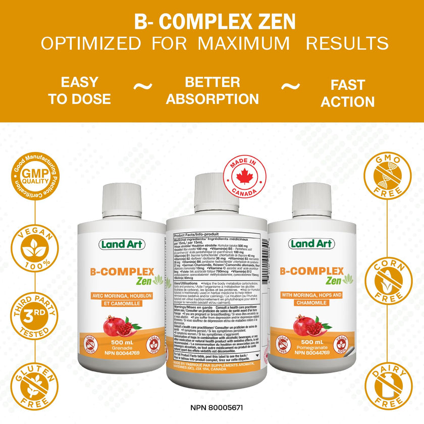 Land Art - B-Complex Zen (500ml)