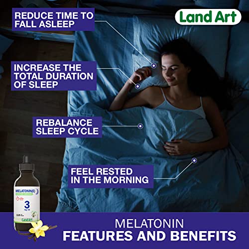 Land Art - Melatonin 10mg - Sugar Free (115ml)