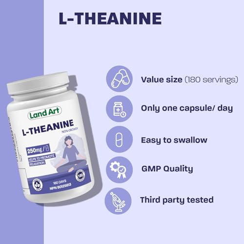 Land Art - L-Theanine 250mg (180caps)
