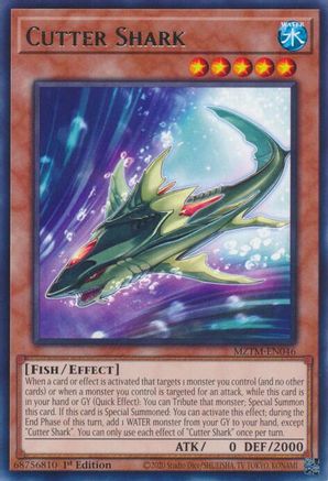 Cutter Shark (MZTM-EN046) - Maze of the Master 1st Edition
