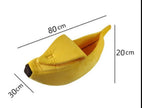 Pet House Dog Bed Banana Shape Dog House Cute Pet Kennel Nest Warm Dog Sofas Sleeping Bed