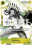 Gedatsu (Championship 2024 Top Player Pack Vol. 2) (OP05-102) - One Piece Promotion Cards Foil