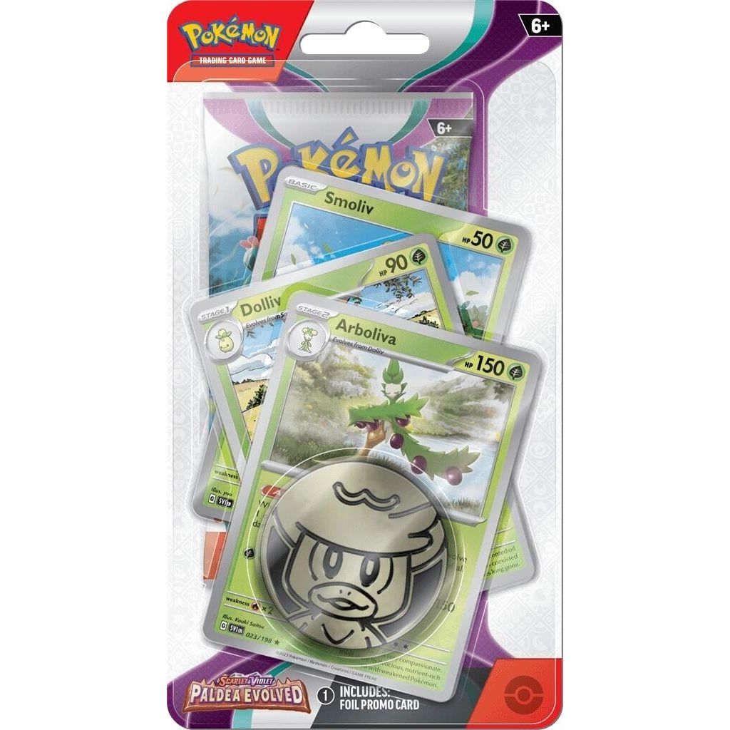 Paldea Evolved Premium Checklane Blister [Arboliva]