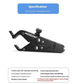 Motorcycle Throttle Grip CNC Aluminum Lock Assist Retainer Universal Cruise Control Bike Throttle Wrist Grip Handle Bar