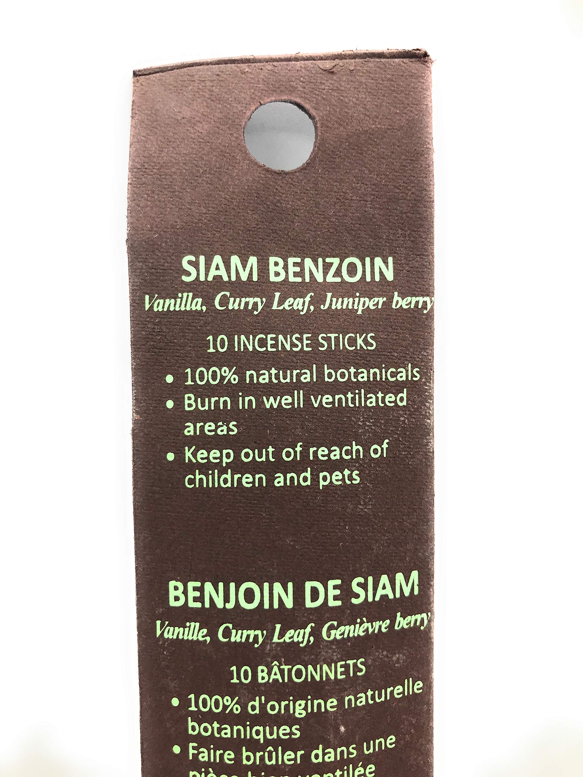 Maroma - Premium Stick Incense Siam Benzoin (10ct)