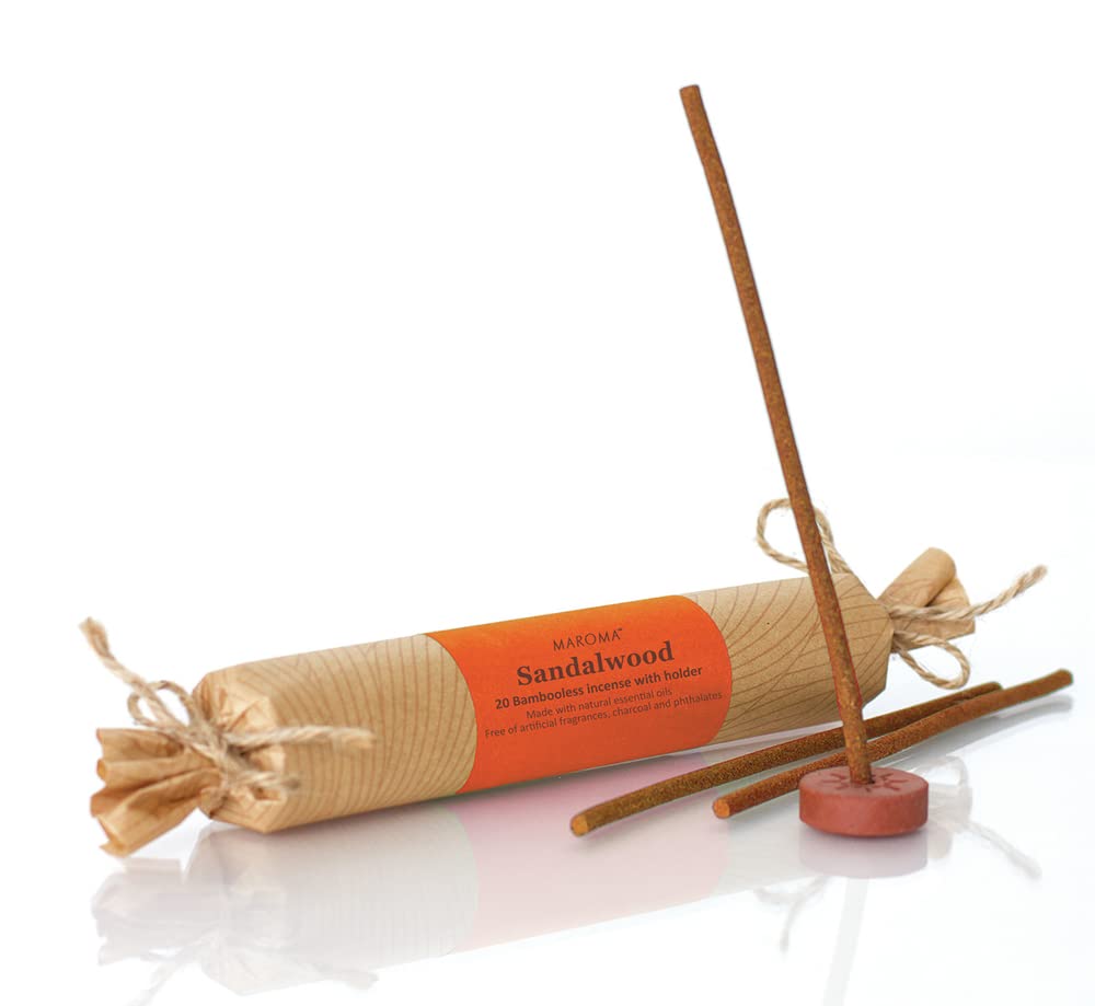 Maroma - Bambooless Incense Sandalwood (20ct)