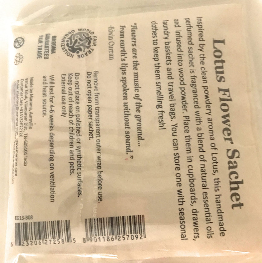 Maroma - Lotus Perfume Sachet (1un)