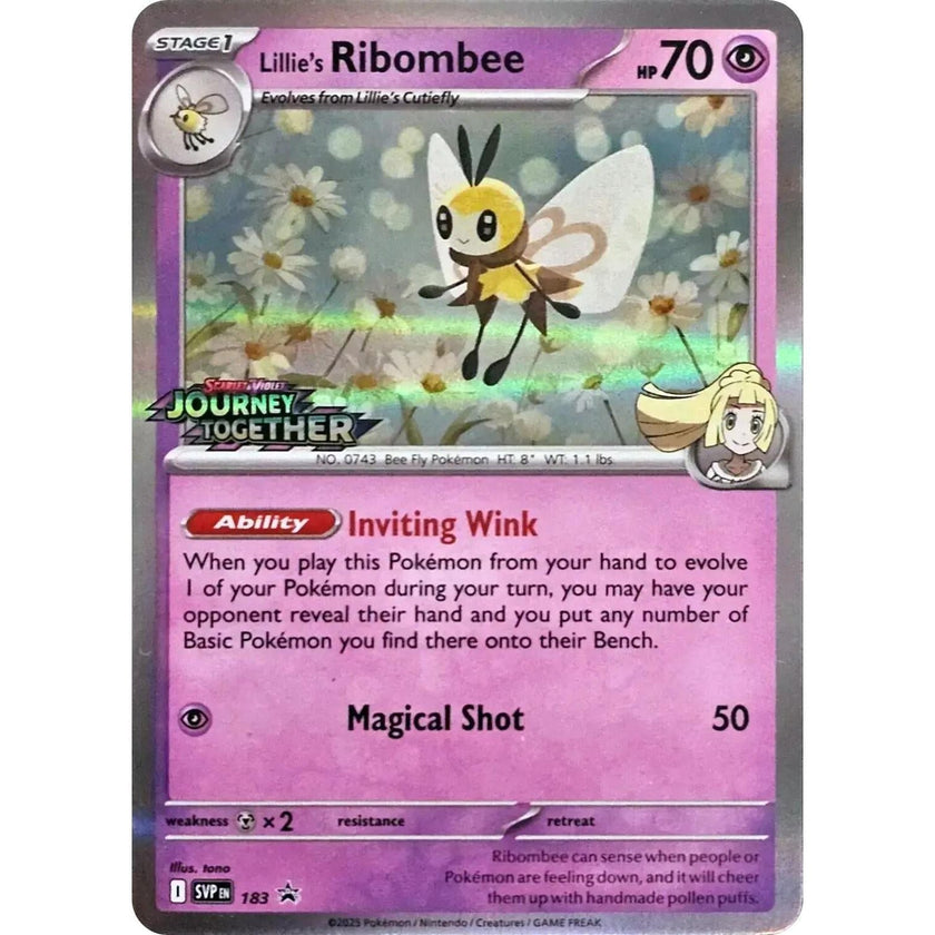 Lillie's Ribombee - 183 (Prerelease) (183) (SVP)