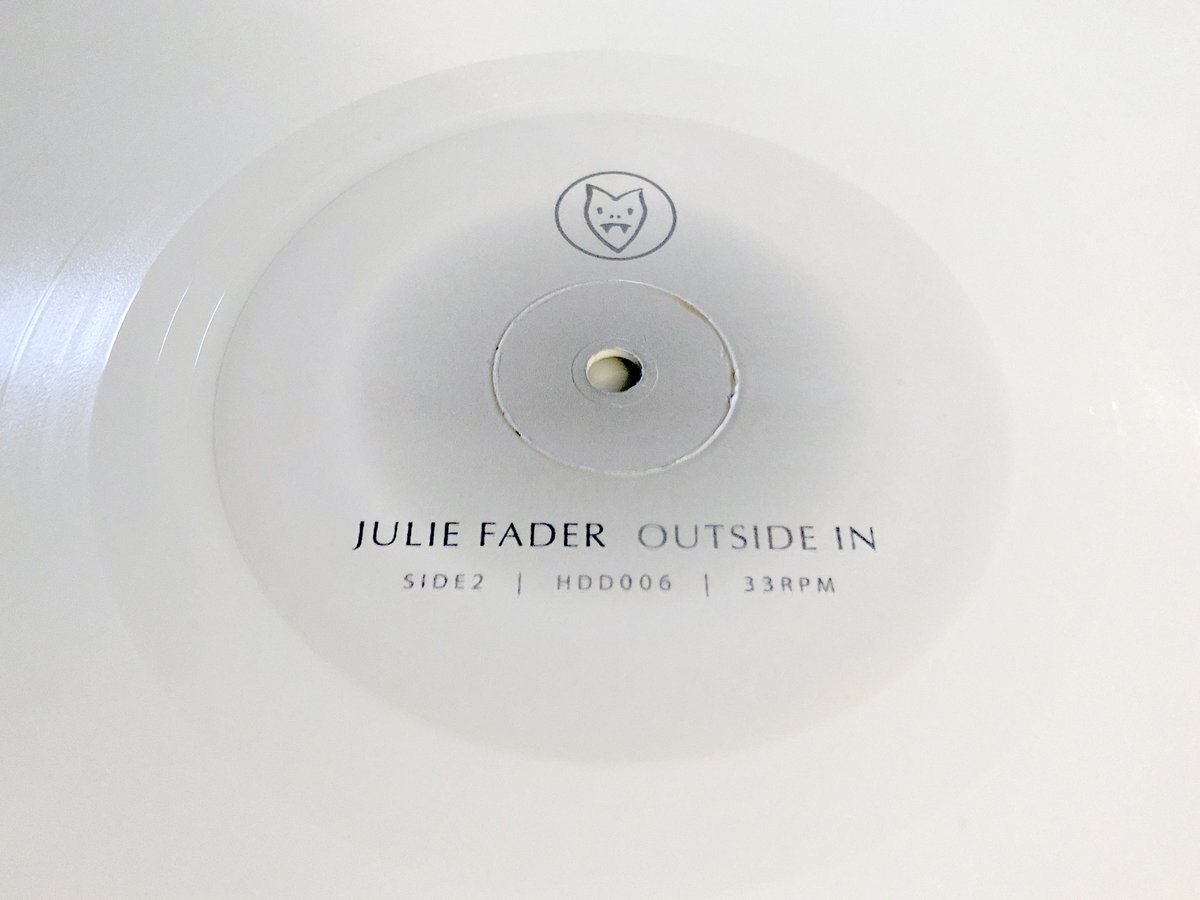 Julie Fader / Outside In - White LP Vinyl
