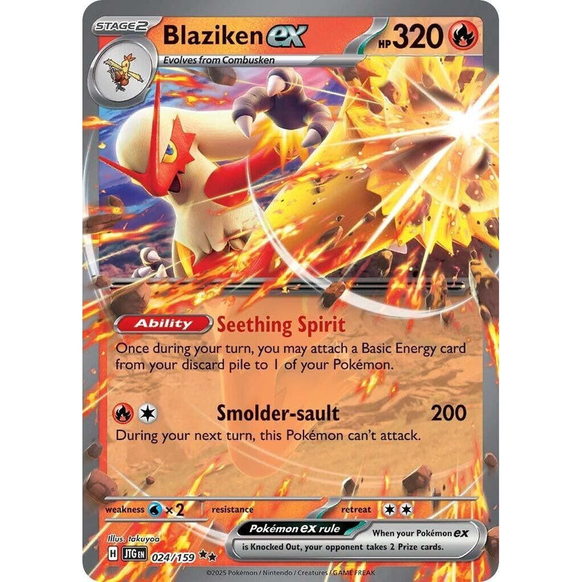 Blaziken ex (024/159) (JTG)