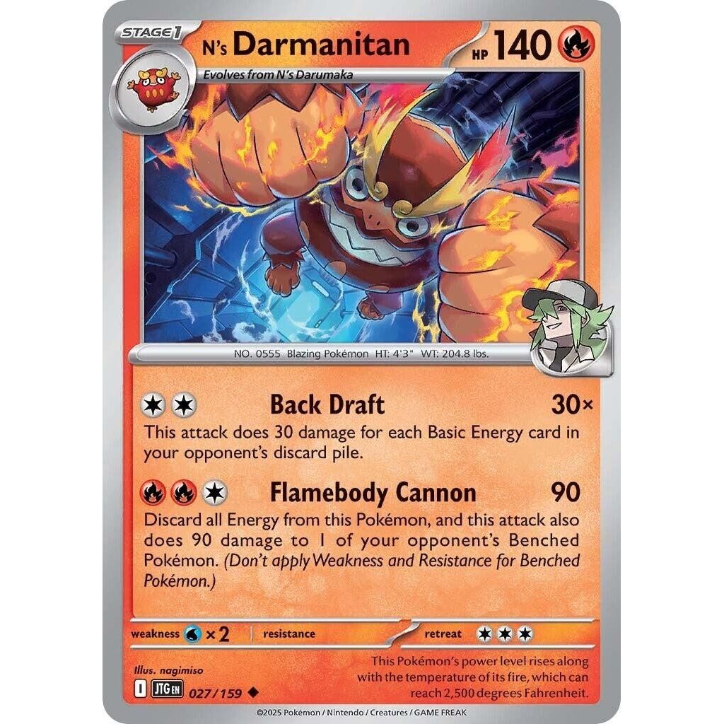 N's Darmanitan (027/159) (JTG)