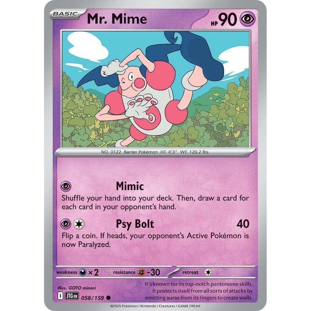 Mr. Mime (058/159) (JTG)