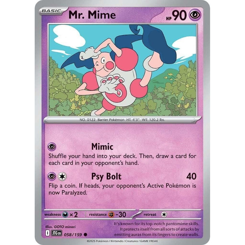 Mr. Mime (058/159) (JTG)