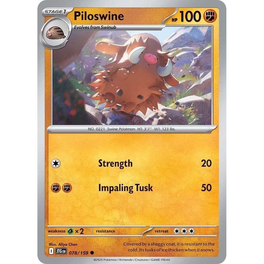 Piloswine (078/159) (JTG)
