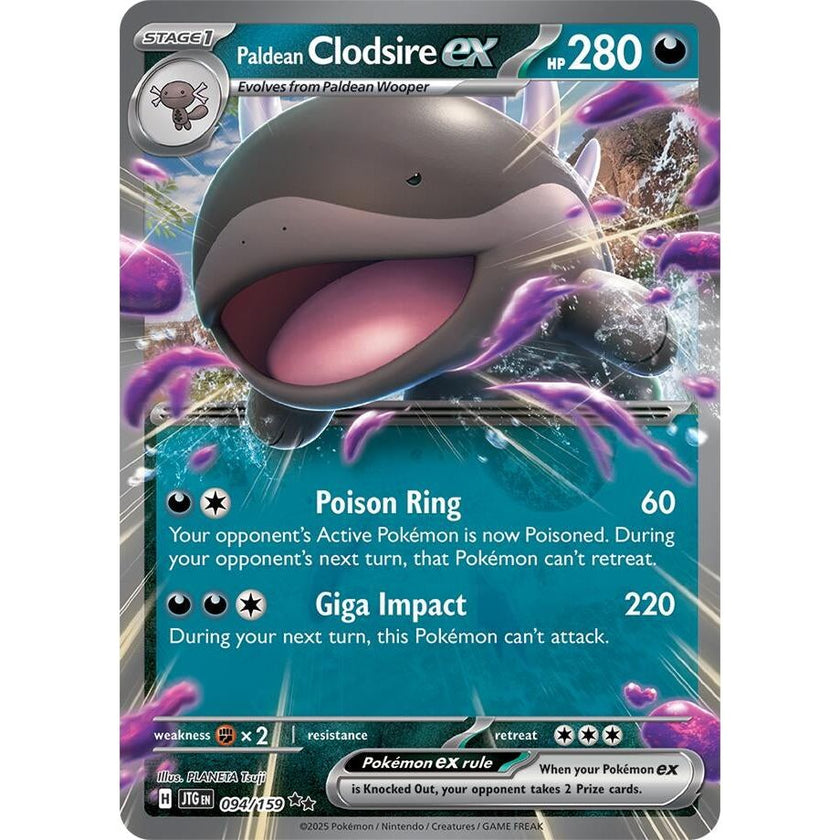 Paldean Clodsire ex (094/159) (JTG)