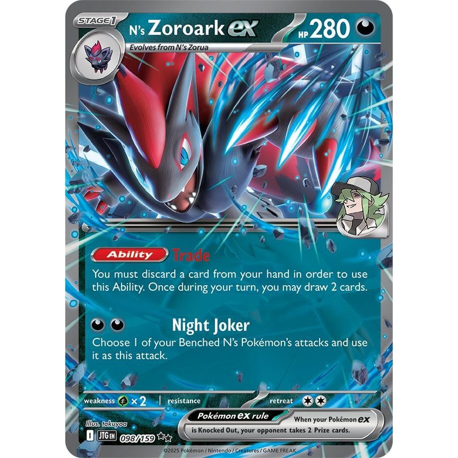 N's Zoroark ex (098/159) (JTG)