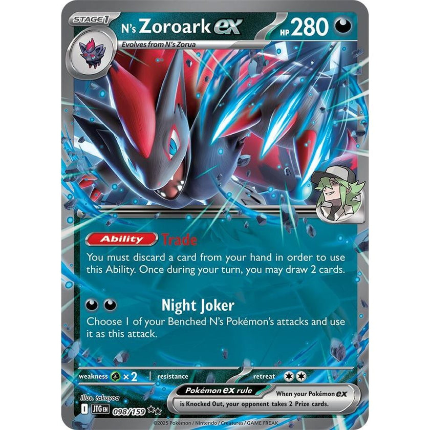 N's Zoroark ex (098/159) (JTG)